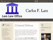 Tablet Screenshot of lamlawindy.com